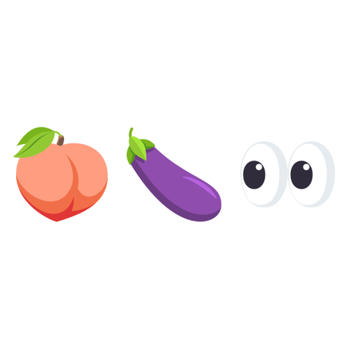 🍑🍆👀 Emoji Domain EmojiOne rendering